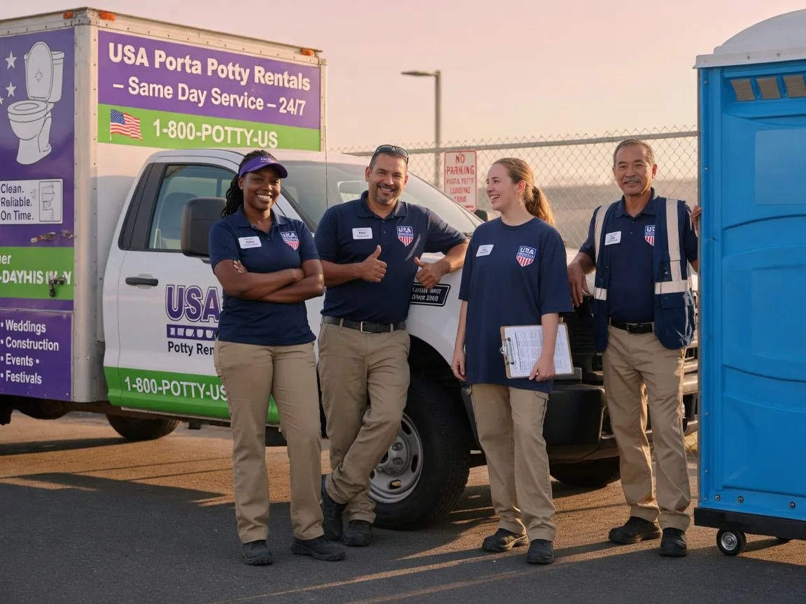 Porta Potty Rental company in Hacksneck, VA